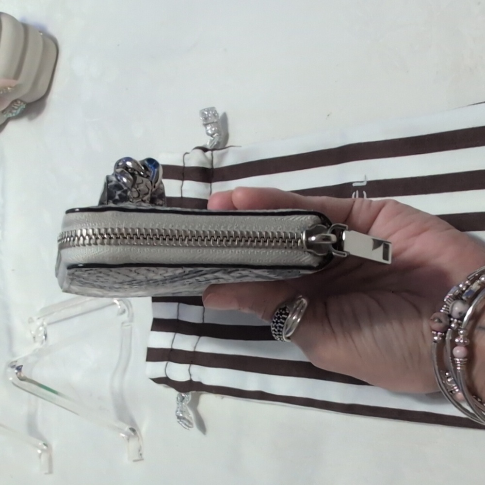 Henri Bendel Python Crafted Long Continental Wall… - image 7